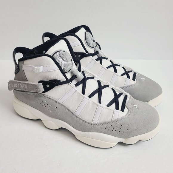 Nike Air Jordan 6 Rings Basketball Shoes FJ4650-077 Size 10 Light Smoke Gray main image 9